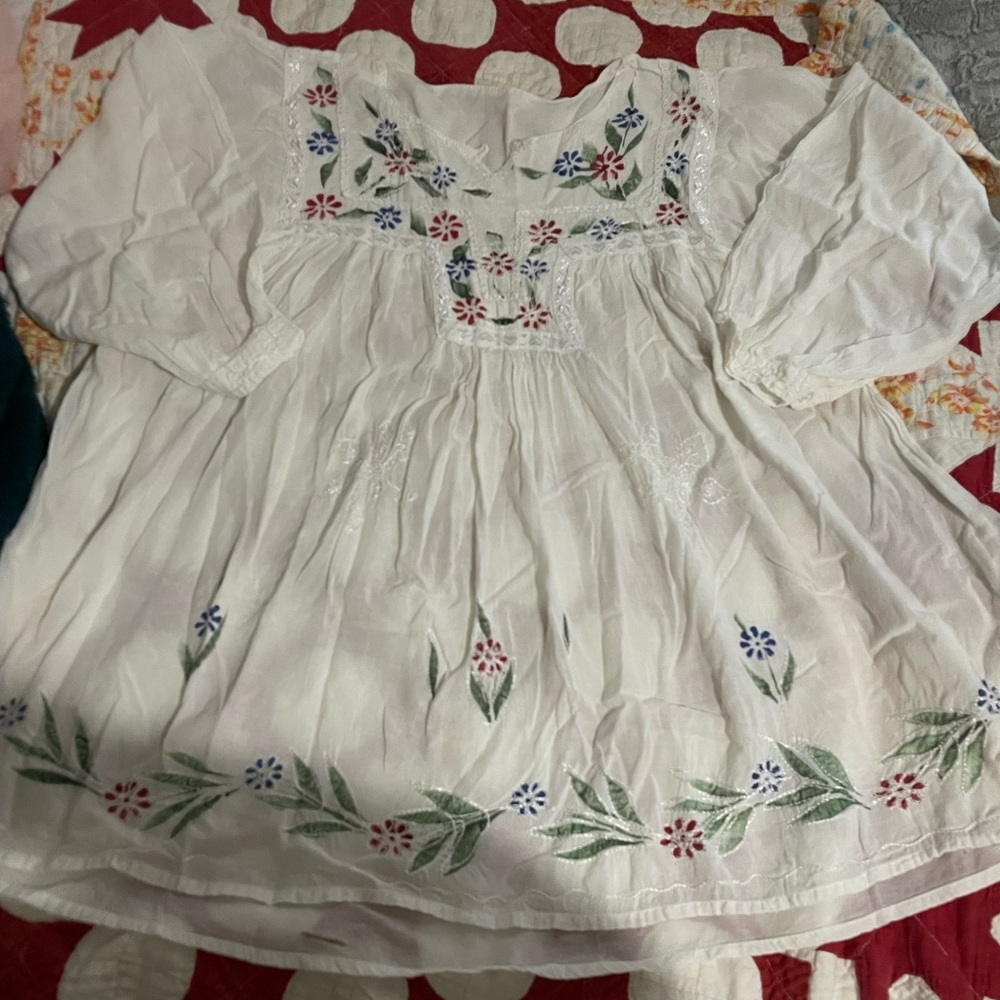 Lightweight bohemian top - size l